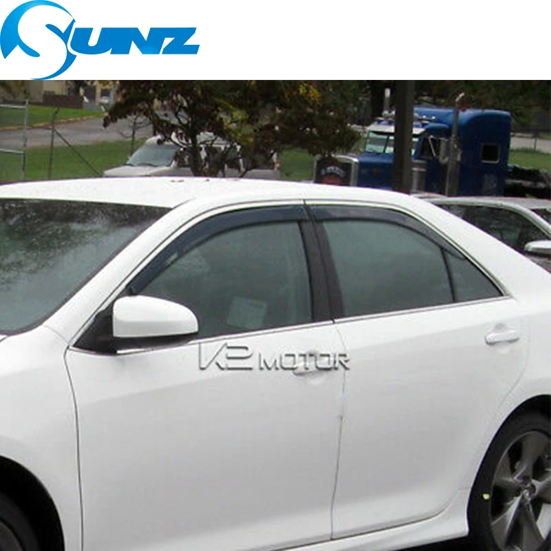 Оконный козырек дефлектор защита от дождя для Toyota CAMRY SEDAN 2012 2013 2014 2015 2016 2017 2018 окон