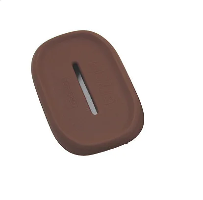 H48 Square Brown HOMETREE, 1 шт., силиконовые коробки для мыла, домашняя кухонная губка, держатель для мыла, щетка, дренаж для мыла, тарелка, аксессуары для ванной комнаты, H48 - Цвет: H48 Square Brown