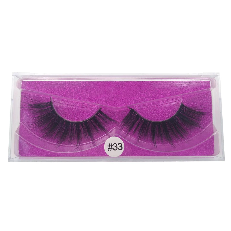 

1 Pair Mink EyeLashes 3D Natural Hair False EyeLashes 100% Dramatic Hand Made 3D Mink Long Fluffy Fake EyeLashes MakeupLashes
