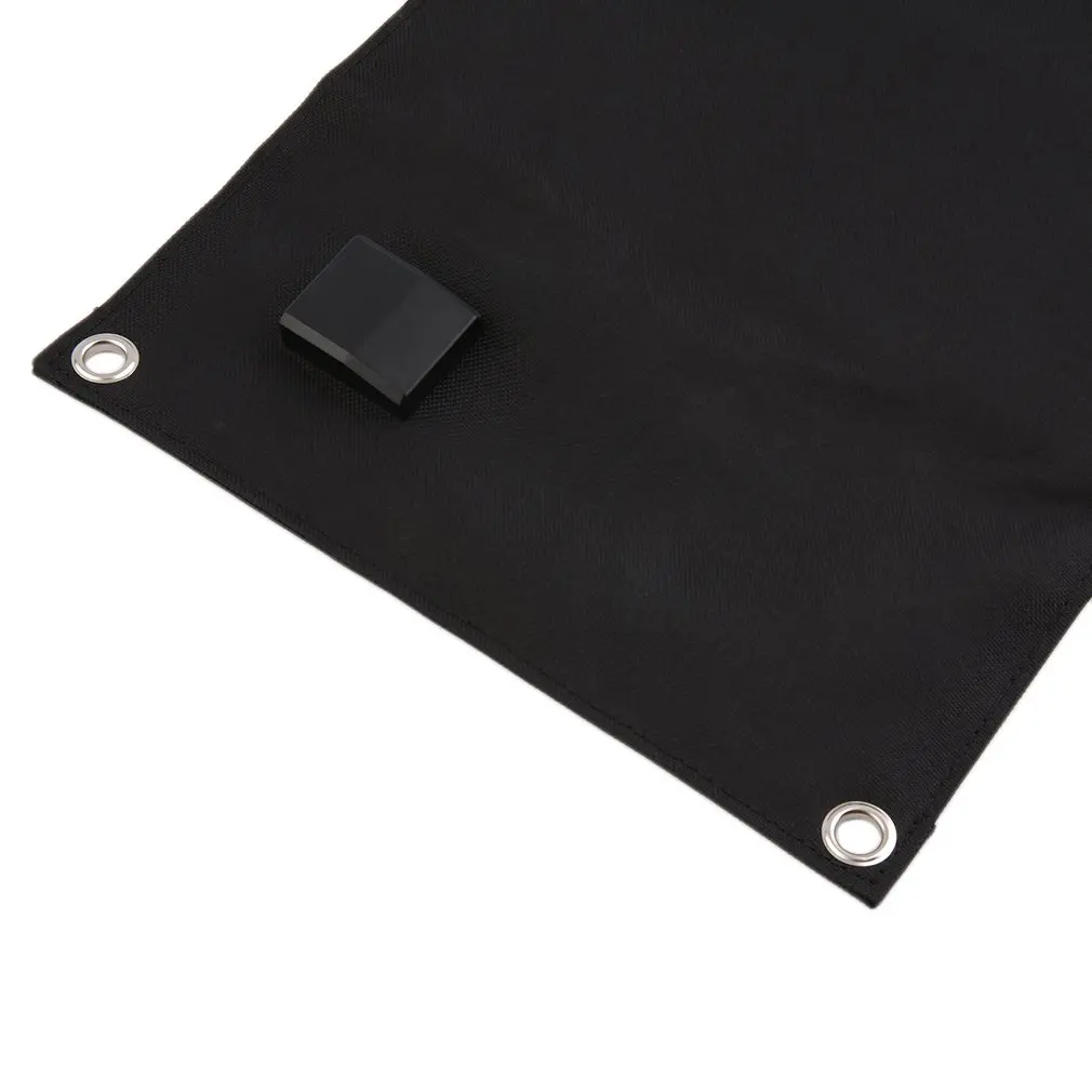 

New Foldable Power Solar Panel Battery Backup Pack Charger Black Big Board Exquisitely Designed Durable Gorgeous