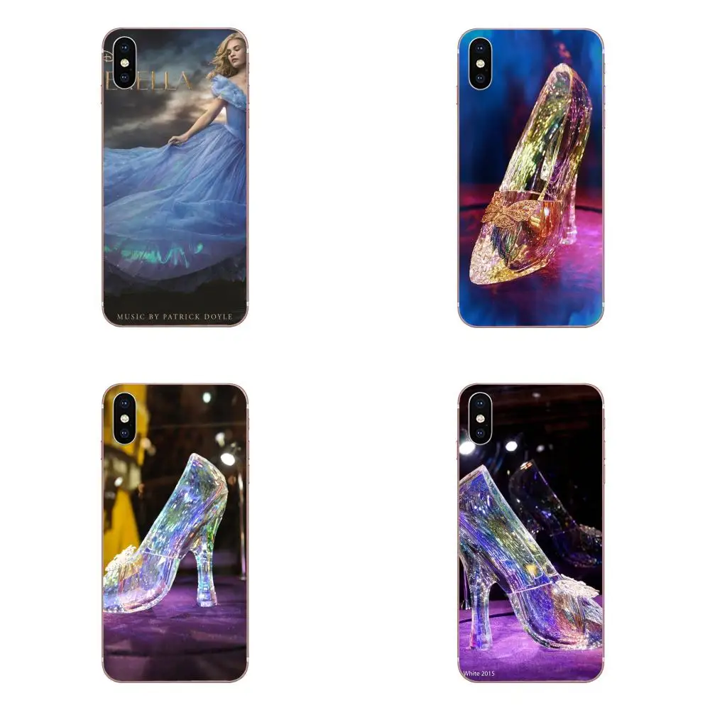 Обувь с кристаллами Золушки для Samsung Galaxy A90 5G A51 A71 A81 A7 A9 2018 A10 A20 A30 A40 A50 A60 A70 A80 A20E |
