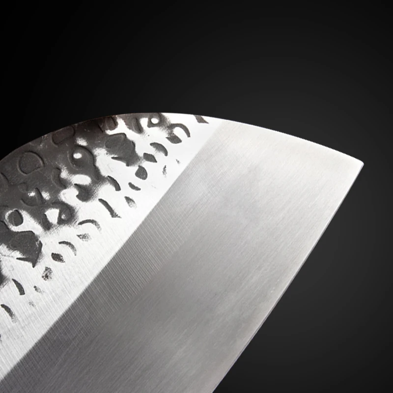 7.5" Handmade Forged Kitchen Knife Serbian Style Meat Chopping Slicing Vegetables Cutter Fish Fillet Chef Knife Stainless Steel