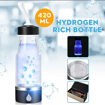 

Warmtoo 420ML Portable Water Ionizer Bottle Rechargeable Negative Ion Water Cup Hydrogens-rich Cup Water Generator Alkaline