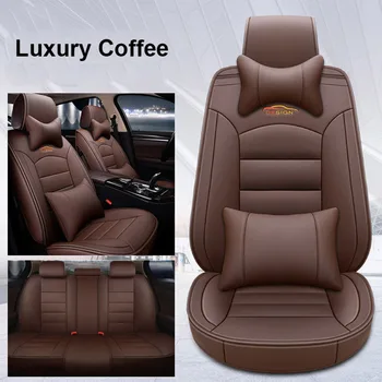 

Luxury Leather Car Seat Covers Full Set Protector Accessories for Chevrolet Impala Malibu Cruze Equinox Sonic Trax 2020