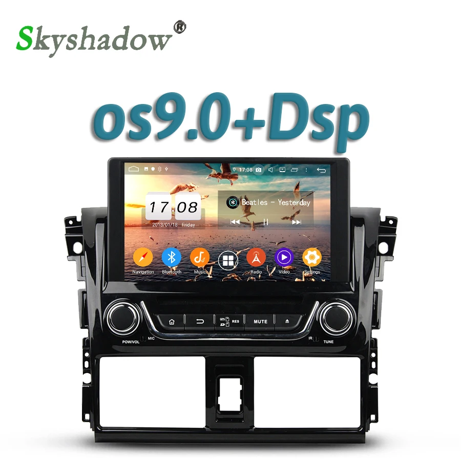 Flash Deal Car DVD Player DSP IPS Android 9.0 4GB + 32GB 8core Wifi Bluetooth 4.2 RDS RADIO GPS Map For Toyota VIOS YARIS 2013 2014 2015 0 Flash Deal Car DVD Player DSP IPS Android 9.0 4GB + 32GB 8core Wifi Bluetooth 4.2 RDS RADIO GPS Map For Toyota VIOS YARIS 2013 2014 2015 0