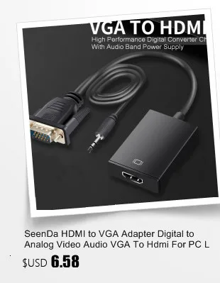 SeenDa Hdmi кабель высокой четкости 2,0 24k позолоченный телевизионная приставка монитор соединительная линия Hdmi сплиттер линия 0,5 м 1 м 1,5 м