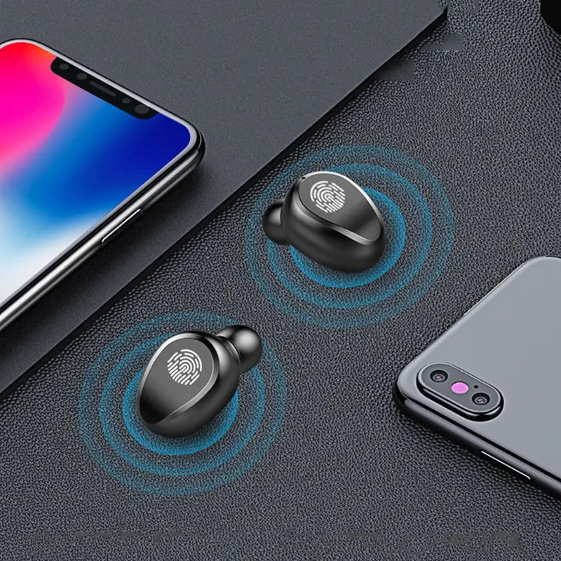 Bluetooth 5,0 гарнитура TWS беспроводные наушники стерео мини смарт-вкладыши