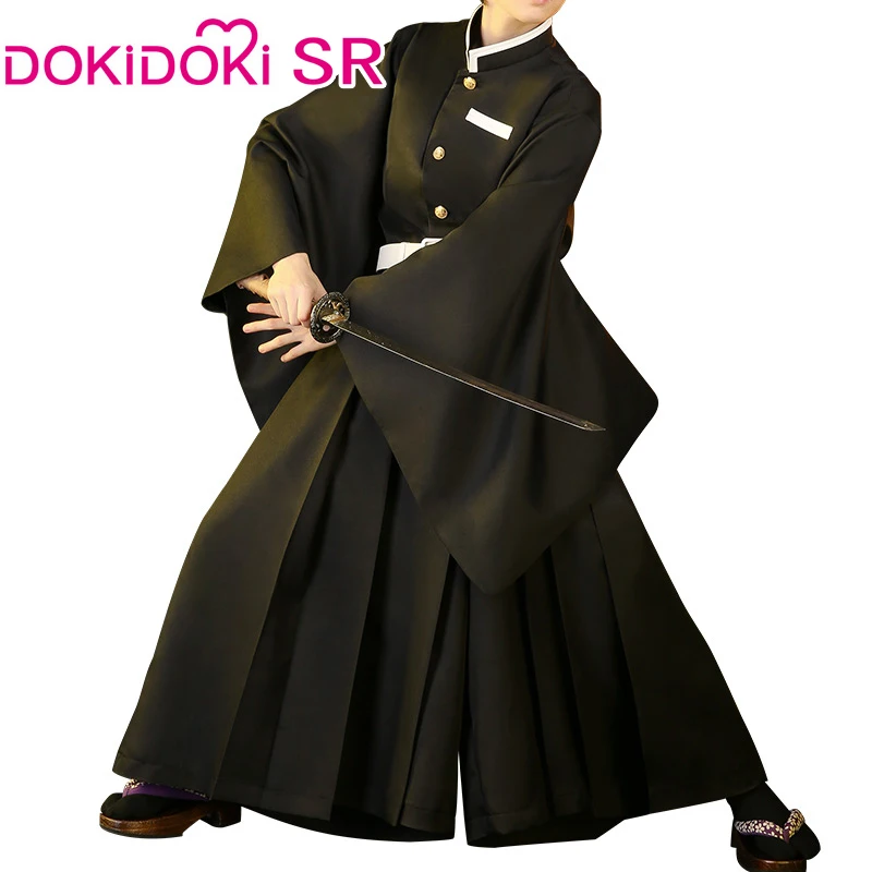 DokiDoki-SR Аниме Косплей демона убийца: Kimetsu no Yaiba Косплей Tokitou Muichirou Косплей Kimetsu no Yaiba костюм для мужчин