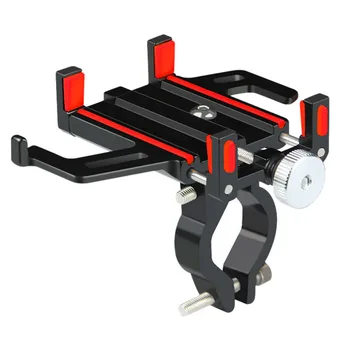 

Motorcycle Bicycle Aluminum Mobile Phone Holder Stand For Iphone 8P Xr Samsung S9 Mountain Bike Handlebar Gps Bracket Mount