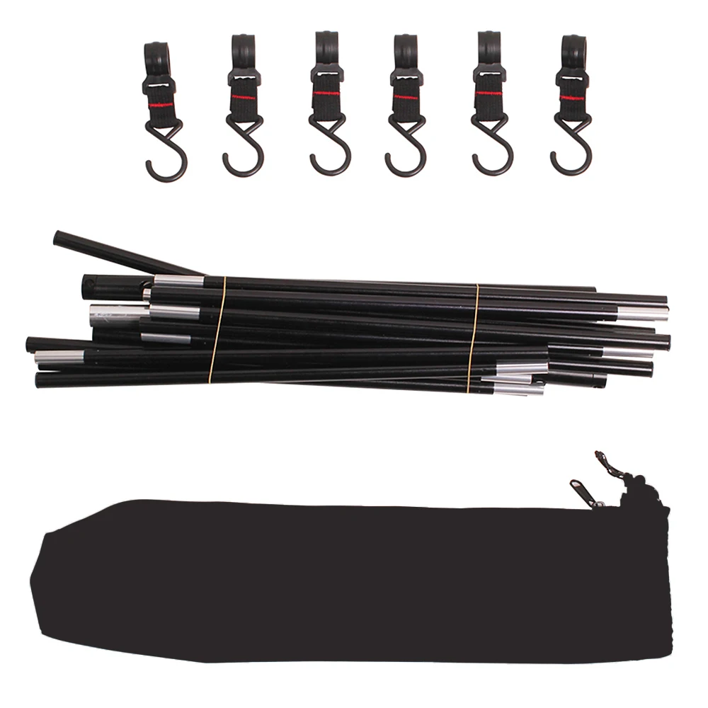 Billige Freien Kochgeschirr Hängen Rack Dreieckigen Topf Pan Camping Licht Werkzeuge Hängen Organizer Stehen 8kg Lager Gewicht Faltbare Portabl