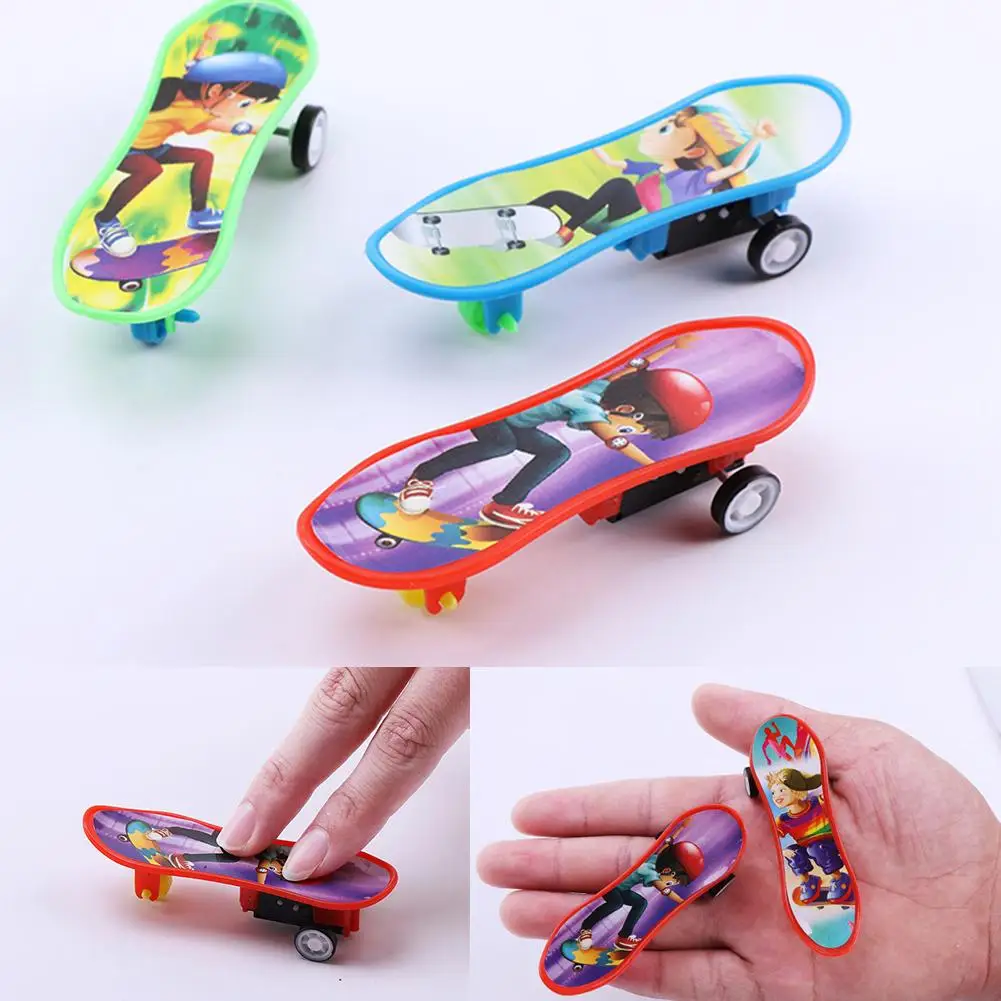 

Kids Professional Finger Skateboard Educational Kids Gift Mini Plastic Board Toy Children Finger Skateboard Toy
