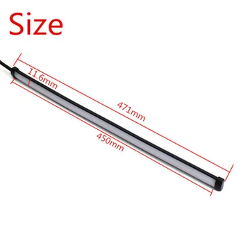 

DRL Strobe Light Turn Signal Sequential Flowing LED DC 12-24V 6500 k IP67