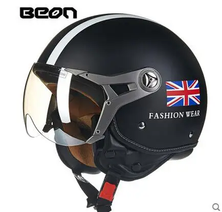 Мотоцикл открытый шлем для женщин и мужчин, BEON 100b casco мотокросса электрический велосипед безопасности capacete велосипед - Цвет: 4