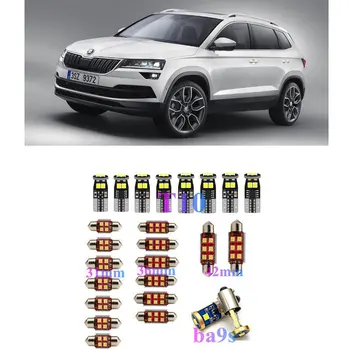 

Interior LED Lights Replacement for skoda felicia karoq kodiaq roomster Accessories Kit WHITE