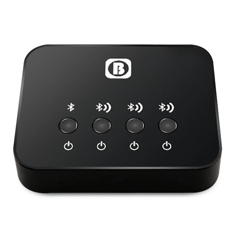 BW107 Portable Bluetooth 4 0 Audio Transmitter Splitter for PC Headphone TV Hi Fi Wireless Music Receiver Sharing Adapter 