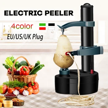 

2 in 1Multifunction Stainless Steel Electric Peeler Automatic Fruit Vegetable Peeler Three Spare Blades Potato Peeling Machine