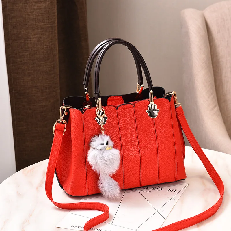 

Bag female 2019 new wave Korean version of the simple wild diagonal broadband mother bag ladies fashion atmosphere handbag