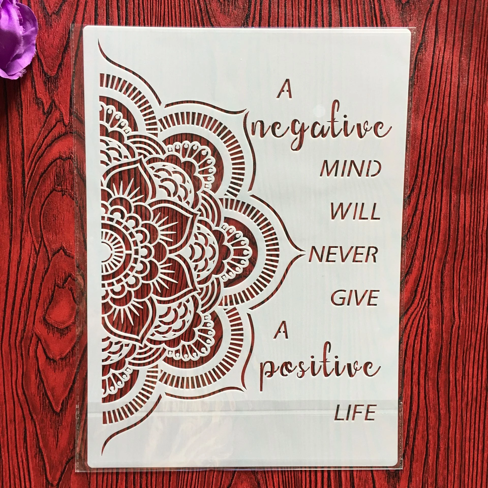 

A2 size 42 * 59.4cm Mandala DIY Stencils Wall Painting Scrapbook Coloring Embossing Album Decorative Paper Card Template,wall