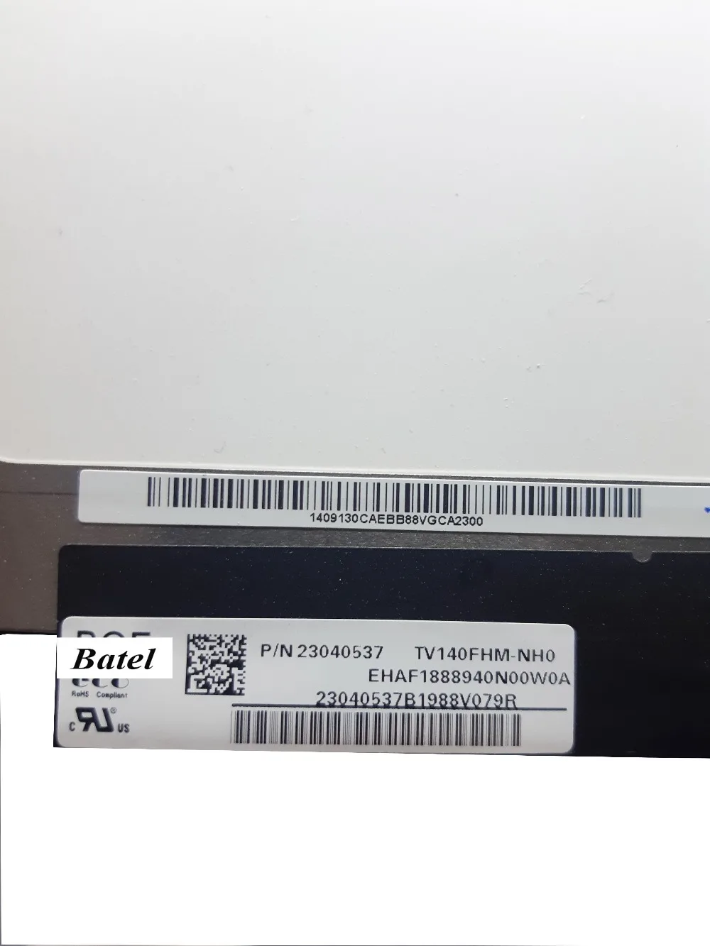 14.0" IPS Laptop LCD screen For BOE TV140FHM-NH0 P/N 23040537 TV140FHM NH0 FHD 1920X1080 30 Pins Panel Replacement For HuaWei
