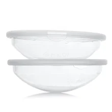 1 пара силиконовых грудных раковин кормящих чашек молочная заставка Грудное вскармливание мам AN88