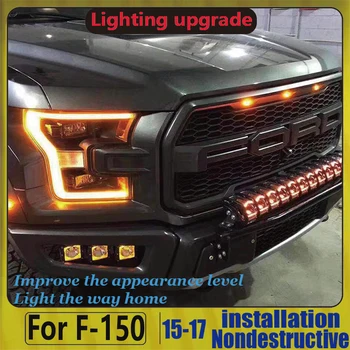 

2 led projector lens light assembly for F150 RAPTOR 2015-2017 Headlight assembly LED Head Light / Front Lamp