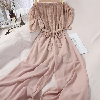 

2020 new fashion women's clothing Bodysuits Jumpsuits Solid