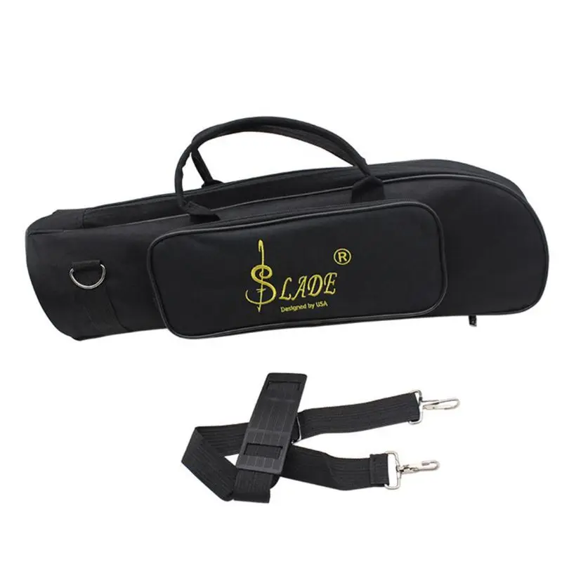 

SLADE Professional Trumpet Bag Nylon Soft Cotton Bag Case Durable Double Zippers Design (3 Colors Optional) fashionable simple