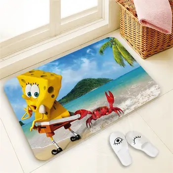 

H-P1002 Custom Sponge Out of Water#2 Doormat Home Decor High Quality Pattern Door mat Floor Mat foot pad SQ00806#H01002