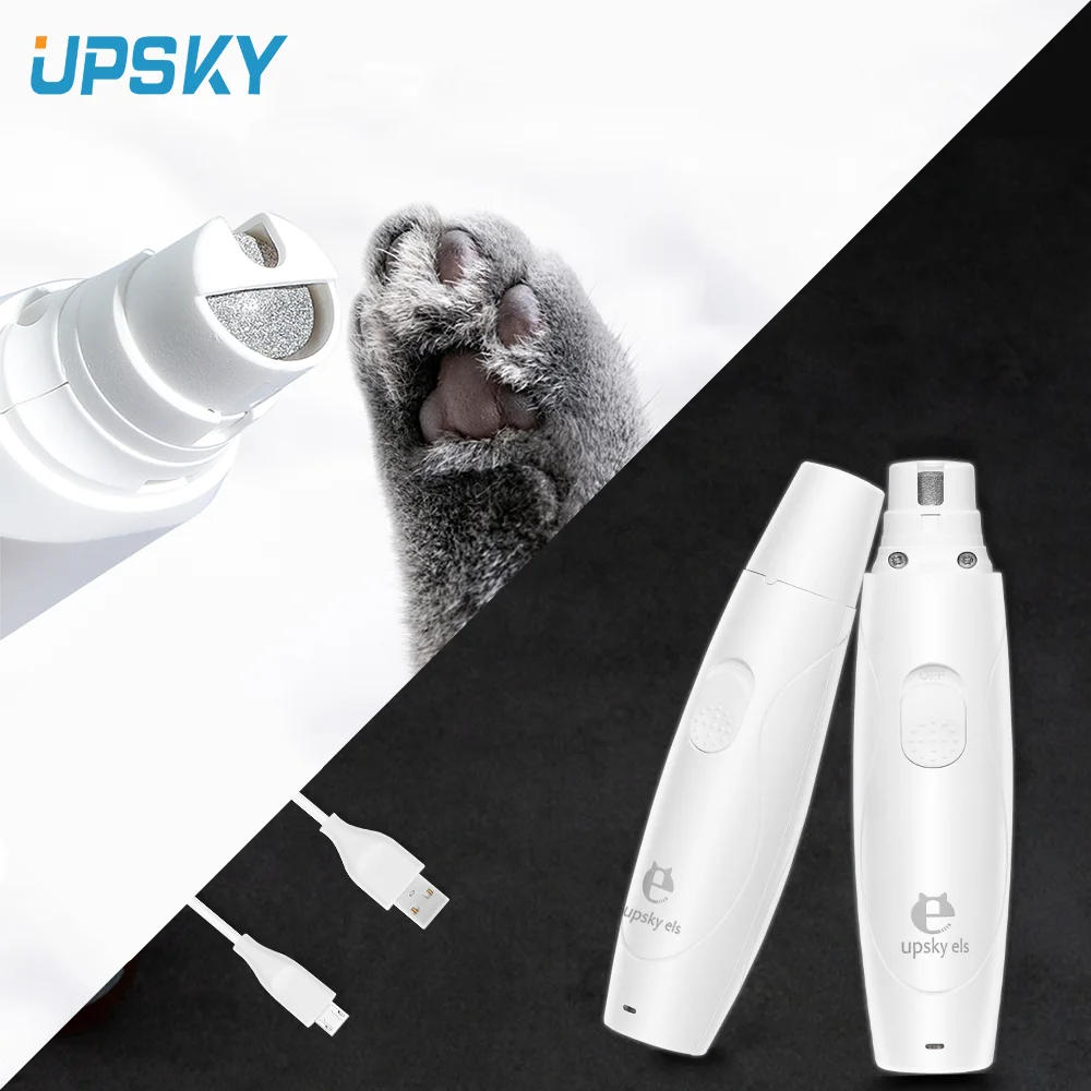 

Pet Dog Cat Nail Grinder Electric Pet Paws Nail Grooming Trimmer Tool USB Charged Mute Painless Pet Nail File Pet Nail Clippers