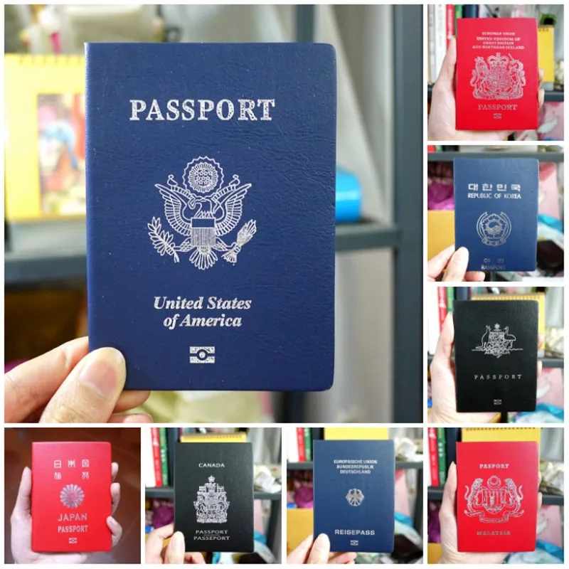 

New Original Gift Passport Imitation Travelling Diary Journal Student Note Book Halloween Cosplay Notebook Christmas Gift