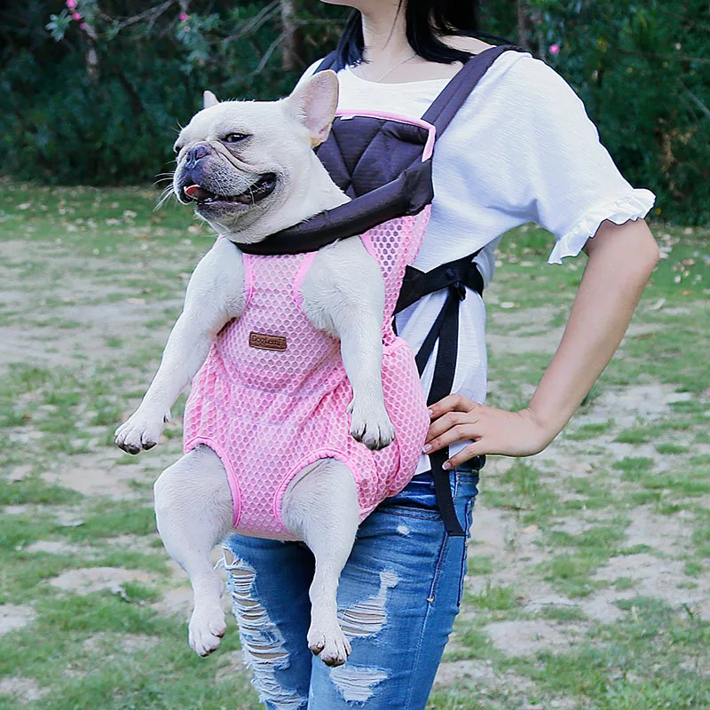 

Doglemi New Style Pet Diaper Bag Small And Medium-sized Dogs Shoulder Chest Bag Breathable Mesh Dog Pack Outdoor gato negro bao