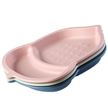 

3pcs Pine Cone Shaped Divided Lovely Snack Serving Tray Serving Container Fruit Tray Party House