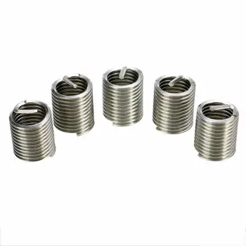 

Helicoil Thread Repair Kit Stripped 140Pcs Set With Box M3-M12 Silver Insert