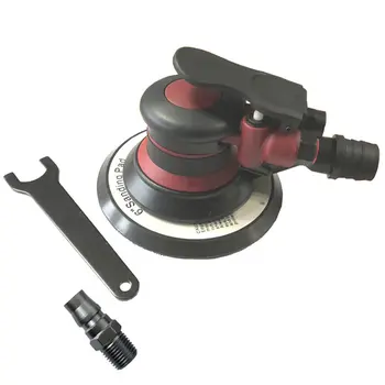 

6 Inch Central Vacuum Sander Portable Full Plastic Pneumatic Polisher High Quality Seal Glaze Waxing Machine