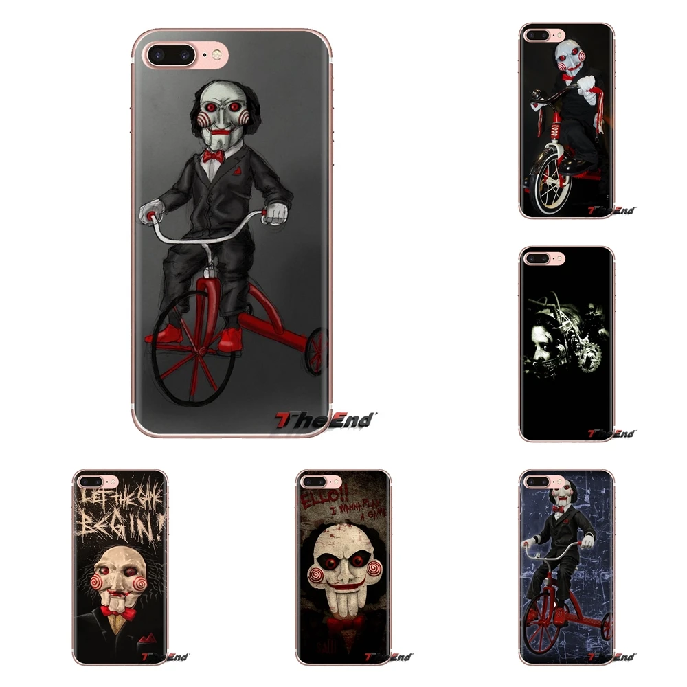 Custom Saw Mask Man Horror thriller TPU Case For Huawei Honor 7X V10 6C V9 6A Play 9 Mate 10 Pro Y7 Y5 P8 P10 Lite Plus GR5 2017 |