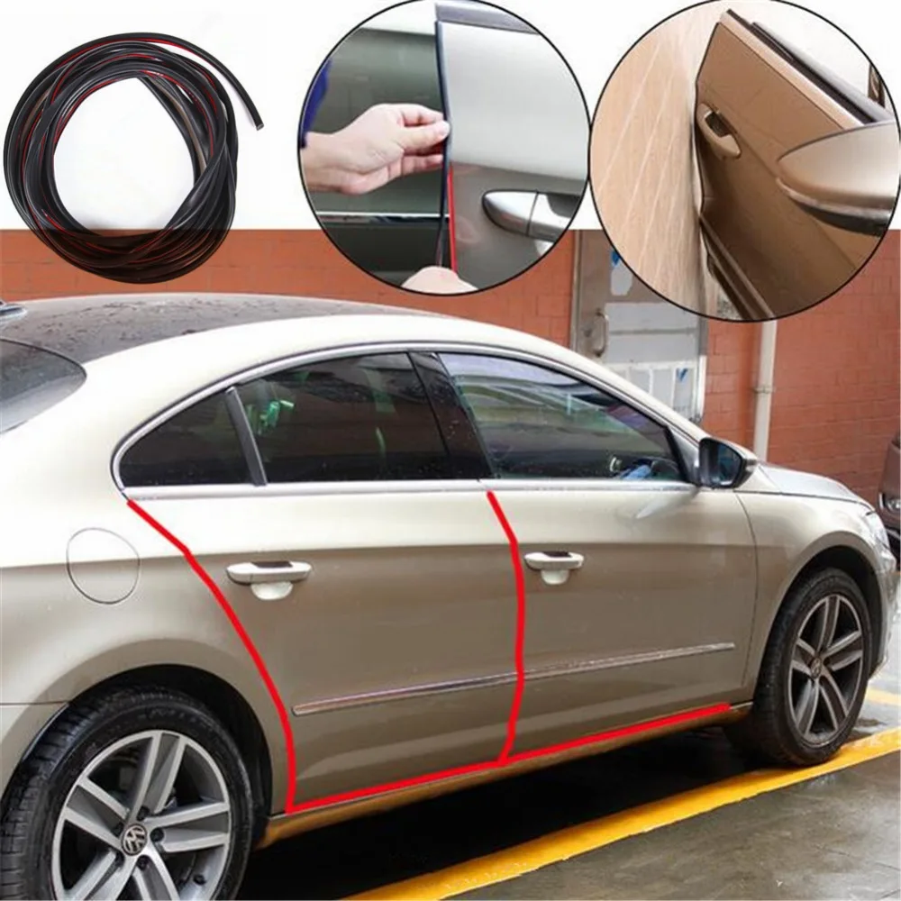 

Car Door Edge Scratch Crash Strip Protection For Daewoo Matiz Nexia Nubira Sens Tosca Winstorm AUTO Accessories