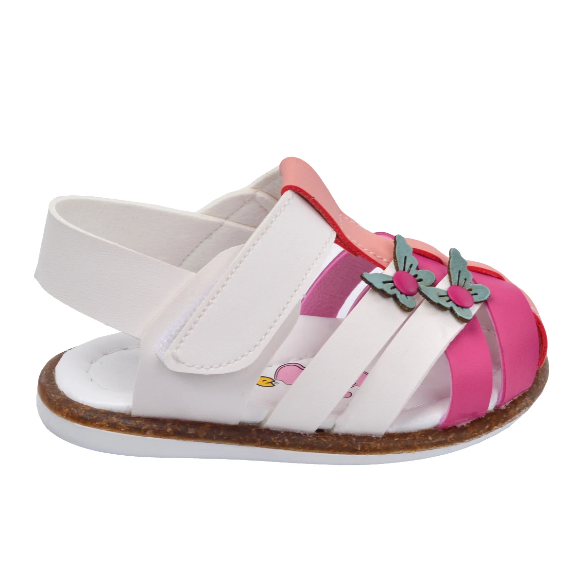 Pantofole Kiko Lf 2262-71 Orto Pedik Girl Kids First Step Sandals