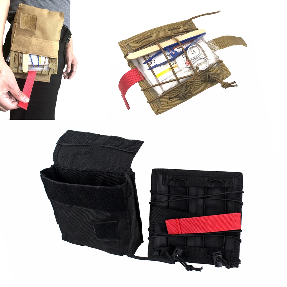 

Tactical Medical Bag Travel First Aid Kit Multifunctional Waist Pack Camping Climbing Bag Emergency Case Survival Kit