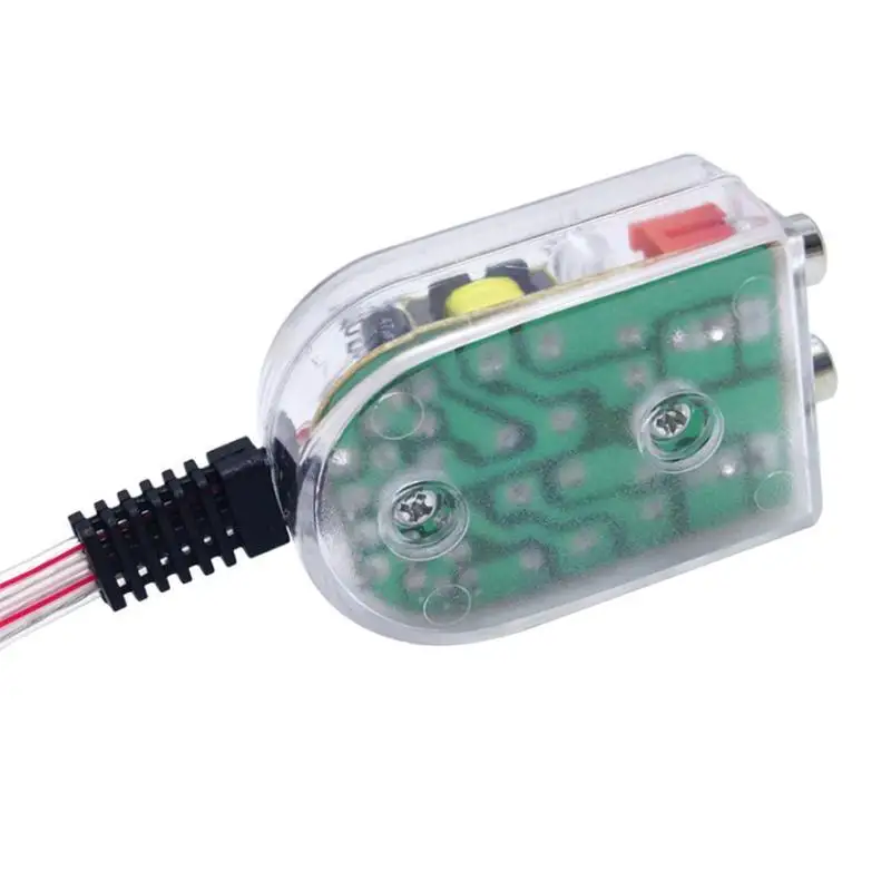 12V Universal RCA Line Car Stero Radio Converters Speaker High To Low Car Amplifier Audio Impedance Converter Accessories