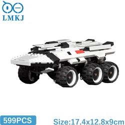MOC – véhicules blindés de combat à effets de masse M35, blocs de construction, modèles de navires d'alliance, briques, jouets de bricolage pour enfants, cadeaux 