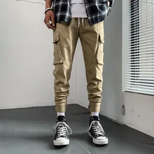 Красивые мужские весенне-осенние штаны-шаровары в стиле хип-хоп, мужские повседневные штаны в Корейском стиле, большие размеры 3XL 5XL 5XL, брюки для бега