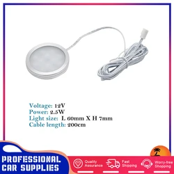 Spot lumineux intérieur à lumière LED, 4x12V, éclairage de lecture chaud, pour Bus, bateau, camping car, Van, caravane, camping car, pièces automobiles 
