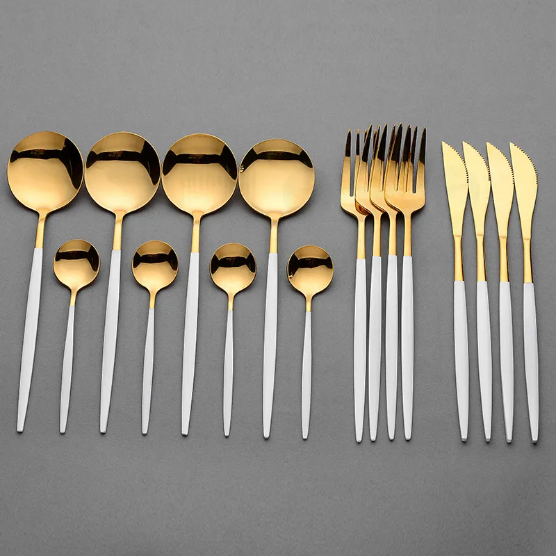 White Gold 16Pcs