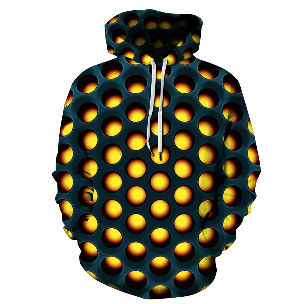 Hot 3D Hoodie Letter Unisex Pullover Casual All Over Printed Tracksuit Sweatshirts