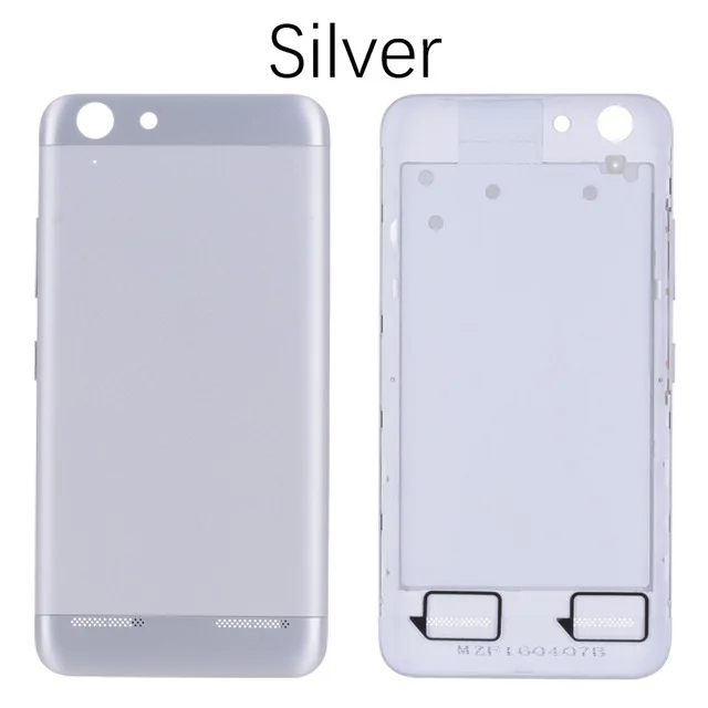 Silver Оригинальная задняя панель корпуса для lenovo Vibe K5, задняя крышка, запасная крышка батареи для lenovo K5 Plus Lemon 3 K32 - Цвет: Silver