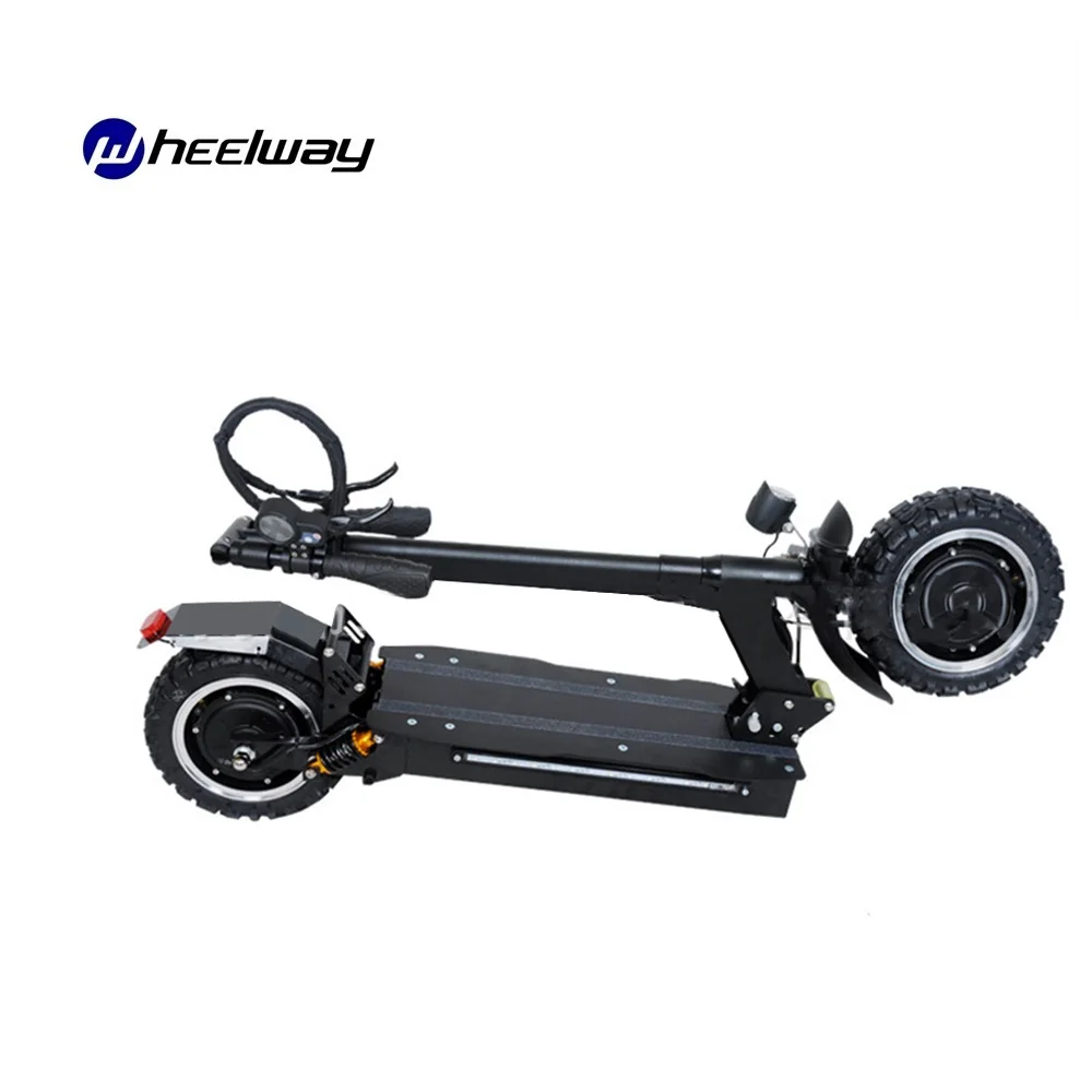 11 дюймов 60V3200W электровелосипед SUV Drouble Drive Скутер Складной амортизатор дорожный Электрический скутер
