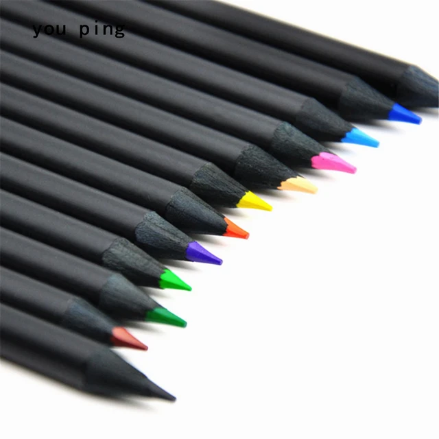 Pencil Drawing Sketching Pencils Set  Sets Metallic Color Pencils - 12  Colors - Aliexpress