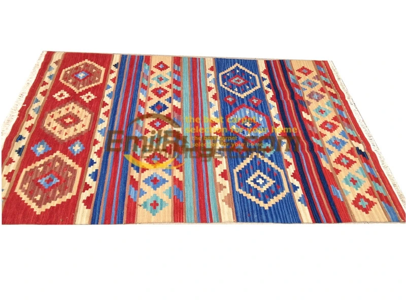Килим бегун шерсть ручной работы гостиная площадь турецкий молитва натуральный