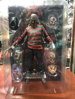 

18cm NECA A Nightmare on Elm Street Action Figure Freddy Krueger 30th Model Dolls