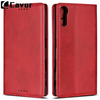 

High Magnetic Leather Flip Cases For Sony Xperia XZS Cover Case Moble Phone Accessories Hoesjes Book Bag Card Slot Stand